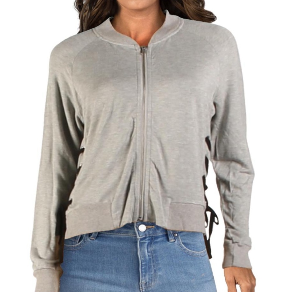 Coziest zip up high lo sweatshirt
